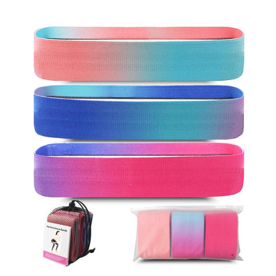 Fitness Booty Hip Circle Fabric Bands Set